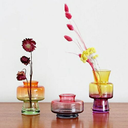 トーン フラワー ベース (DAWN) 57877 / (SUNSET) 57878 / (TWILIGHT) 57879 □□ BR6 magnet TONE FLOWER VASE マグネット フラワーベース 花瓶 花びん 花器 グラデーション オブジェ 置物 置き物 ディフューザー ガラス ディスプレイ 雑貨 プレゼント 新商品 （60）