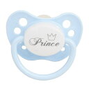 おしゃぶり PRINCE ブルー Sサイズ(〜6ヶ月) LTM008SBL ◆◆ AL1 SPICE 新生児 乳幼児 ベビー用品 ベビーグッズ赤ちゃん 子供 青 ブルー 男の子 シリコーンゴム シリコン リトルミコ コペンハーゲン ブランド (60)