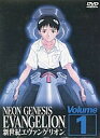 【中古レンタルアップ】 DVD アニメ 新世紀エヴァンゲリオン 黒ジャケver. 全7巻セット