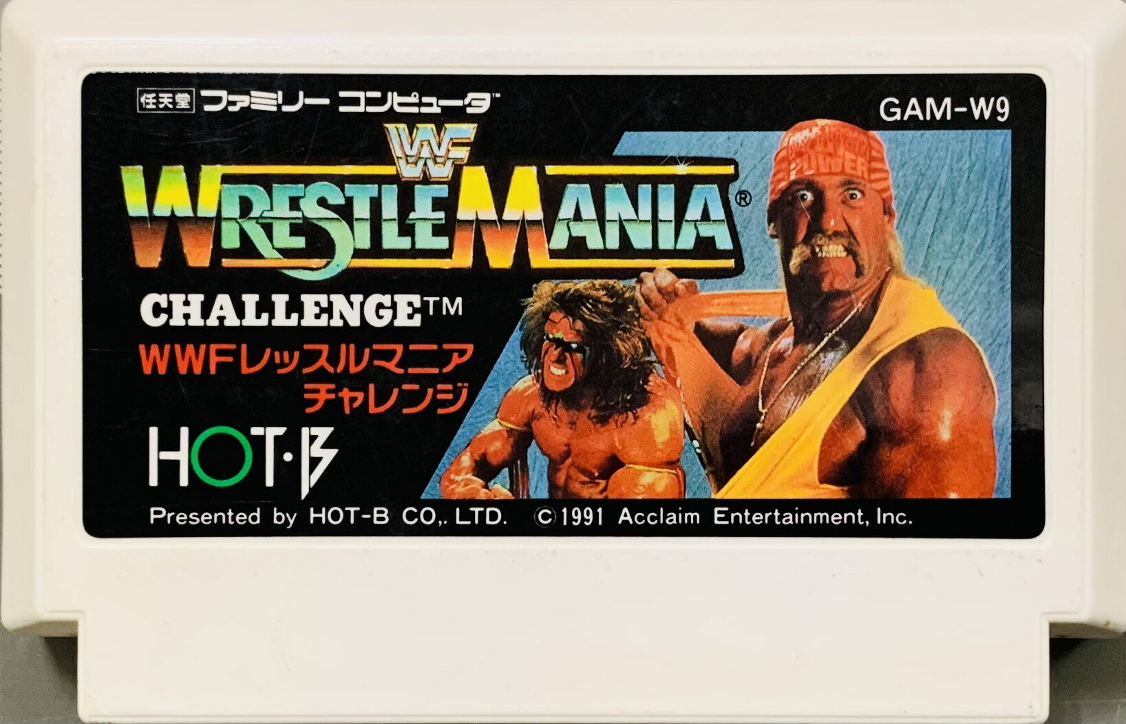 【中古】 ファミコン (FC)　WWFレッスルマニアチャレンジ(ソフト単品)