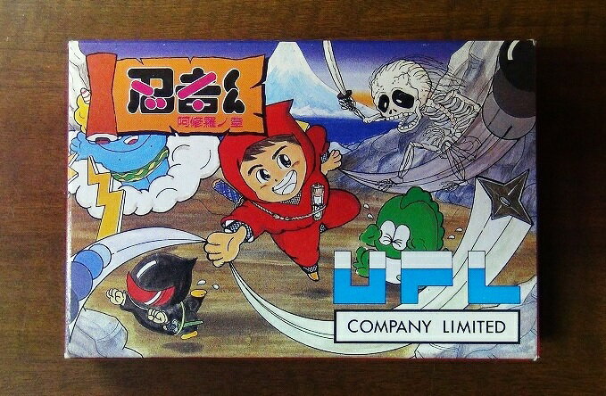 【美品】 FCソフト　忍者くん 阿修羅ノ章 阿修羅の章