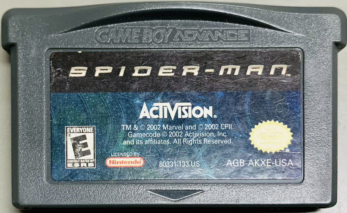 【中古】 GBA SPIDER-MAN スパイダーマン(北米版) (ソフト単品)