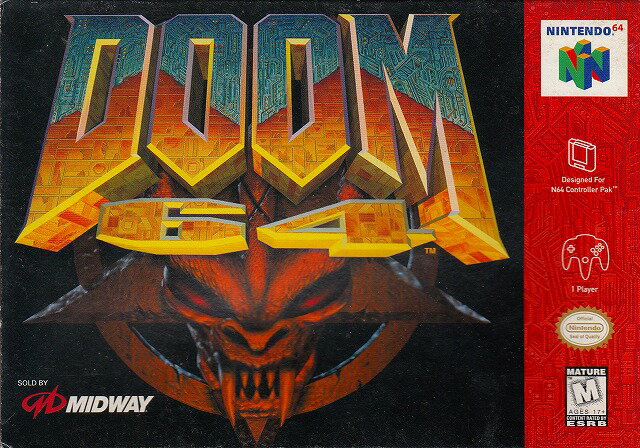 【中古】 NINTENDO64ソフト (N64) 北米版 DOOM 64