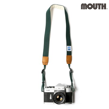 カメラストラップ 一眼レフ ミラーレス Delicious Camera Strap 30ミリ MJC13028-30mm GREEN グリーン MOUTH マウス 男女兼用 日本製 おしゃれ 帆布 カメラ女子 キャンバス かわいい カメラ ネックストラップ