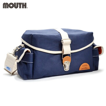 【送料無料】一眼レフ カメラバッグ ショルダーバッグ 女子 MOUTH マウス Delicious Tackle Bag デリシャス タックルバッグ 日本製 MJS14035-KON コン ネイビー レトロ おしゃれ 日本製 大阪製 男女兼用 ペア キャンバス 帆布 メンズ レディース