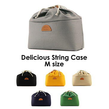 MOUTH マウス カメラケース 巾着 インナーバッグ 一眼レフ ミラーレス カメラバッグ おしゃれ 女子 カメラケース Mサイズ delicious String Case M デリシャスストリングケースM インナーケース 交換レンズ ソフトケース カメラインナー MJC19073