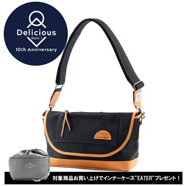 【期間限定インナーケースプレゼント】 カメラバッグ 一眼レフ ショルダーバッグ MOUTH マウス Delicious mark-1 デリシャスマークワン MJS11019 日本製 BLACK ブラック 日本製 大阪製 MadeinJAPAN ミラーレス キャンバス