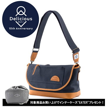 【期間限定インナーケースプレゼント】 カメラバッグ 一眼レフ ショルダーバッグ MOUTH マウス Delicious mark-1 デリシャスマークワン MJS11019 日本製 NAVY ネイビー 日本製 大阪製 MadeinJAPAN ミラーレス キャンバス