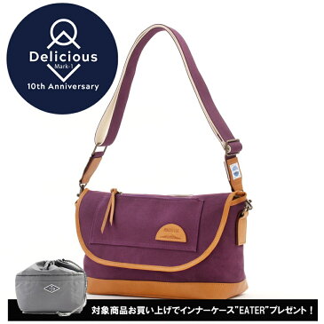 【期間限定インナーケースプレゼント】 カメラバッグ 一眼レフ ショルダーバッグ MOUTH マウス Delicious mark-1 デリシャスマークワン MJS11019 日本製 紫 PURPLE パープル 日本製 大阪製 MadeinJAPAN ミラーレス キャンバス