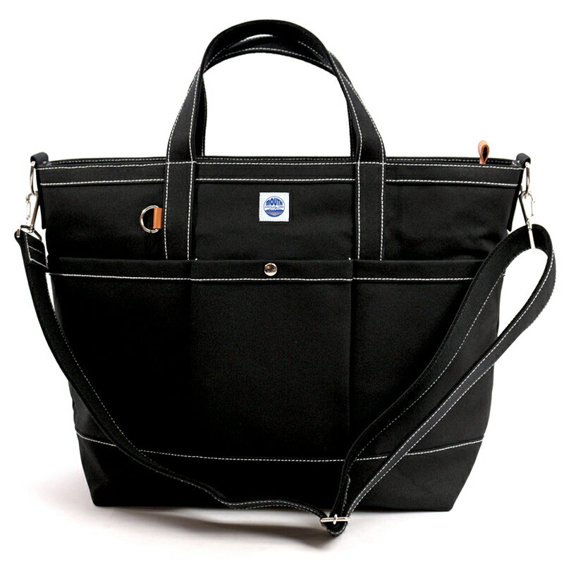  Хå MOUTH ޥ 108 TOTE 108ȡȥХå L MJT17057-BLK ֥å ڤǤХå ӥåȡ ӥå 祵  ߥ顼쥹   Х ˽ ҡ