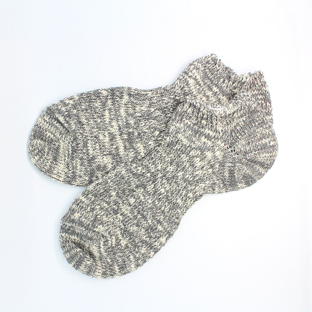 ȥ ROTOTO LOW GAUGE SLUB SOCKS SHORT M.GRAY  ǥ å R1057-M.GR...