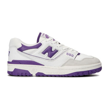 ニューバランス new balance B550 WHITE/PURPLE メンズ スニーカー BB550WR1