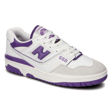 ニューバランス new balance B550 WHITE/PURPLE メンズ スニーカー BB550WR1