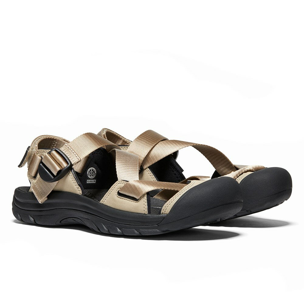 キーン ゼラポート ツー KEEN ZERRAPORT II SAFARI/BLACK メンズ サンダル アウトドア キャンプ 海 川 レジャー 1024692