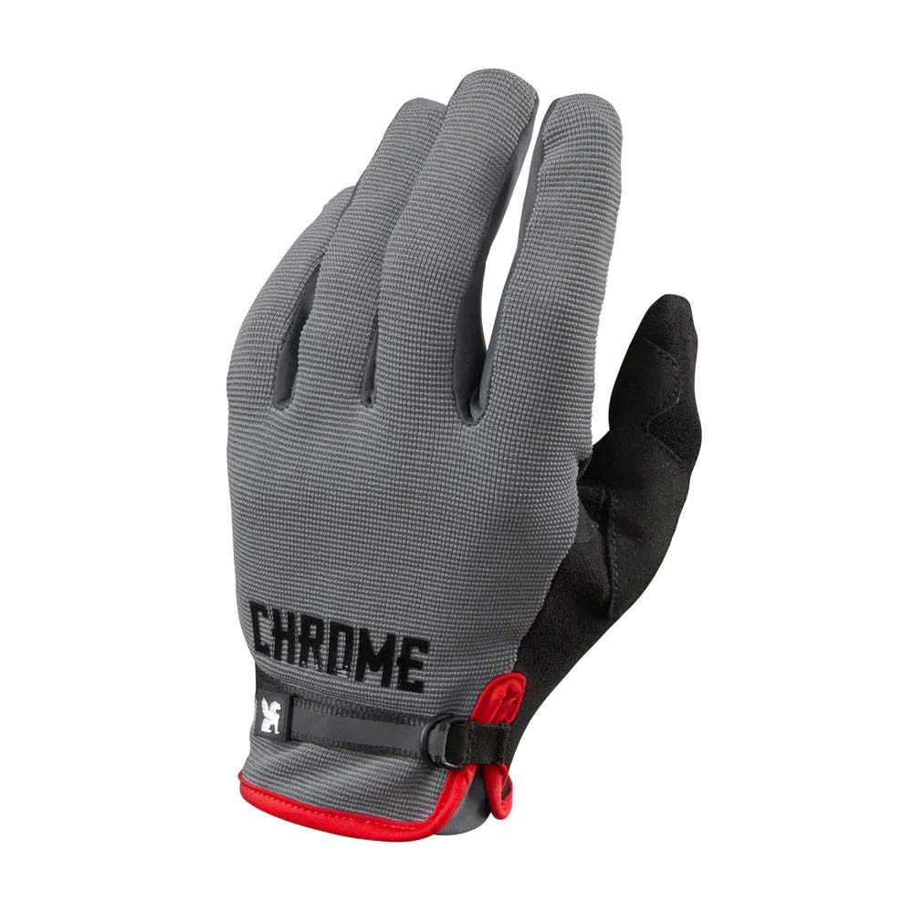    2.0 CHROME CYCLING GLOVES 2.0 GREY/BLACK   AC229...