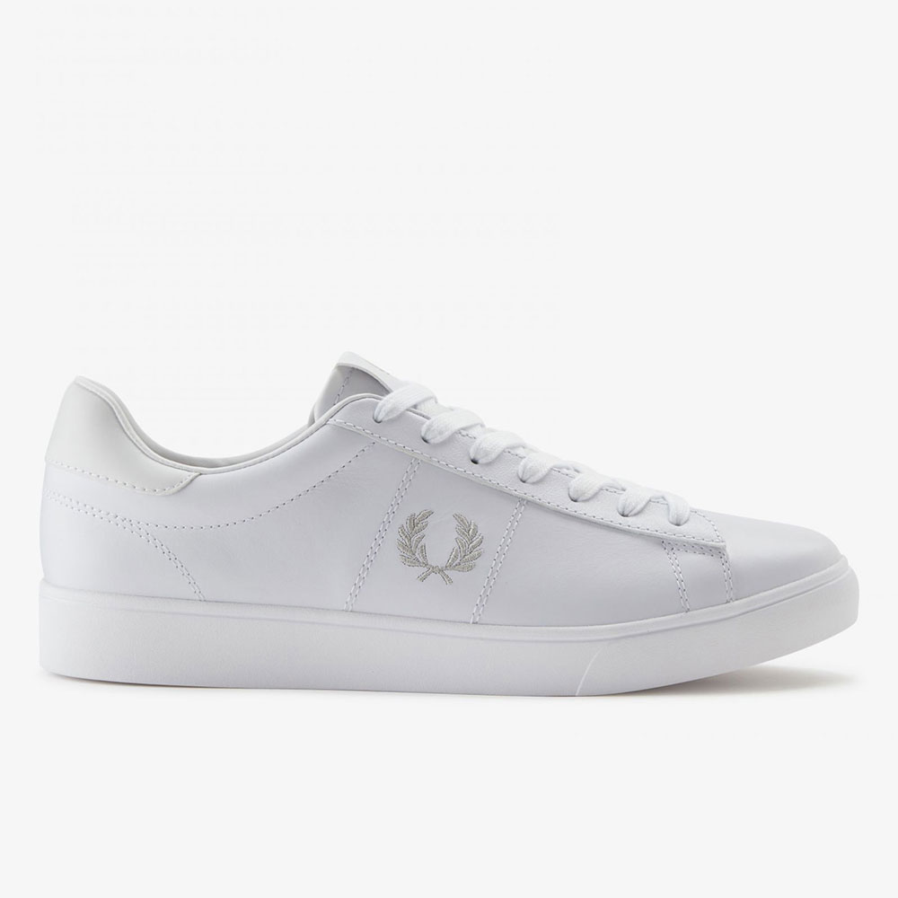 フレッドペリー レザースニーカー レディース フレッドペリー スペンサー レザー FREDPERRY SPENCER LEATHER White メンズ レディース スニーカー B4334-200