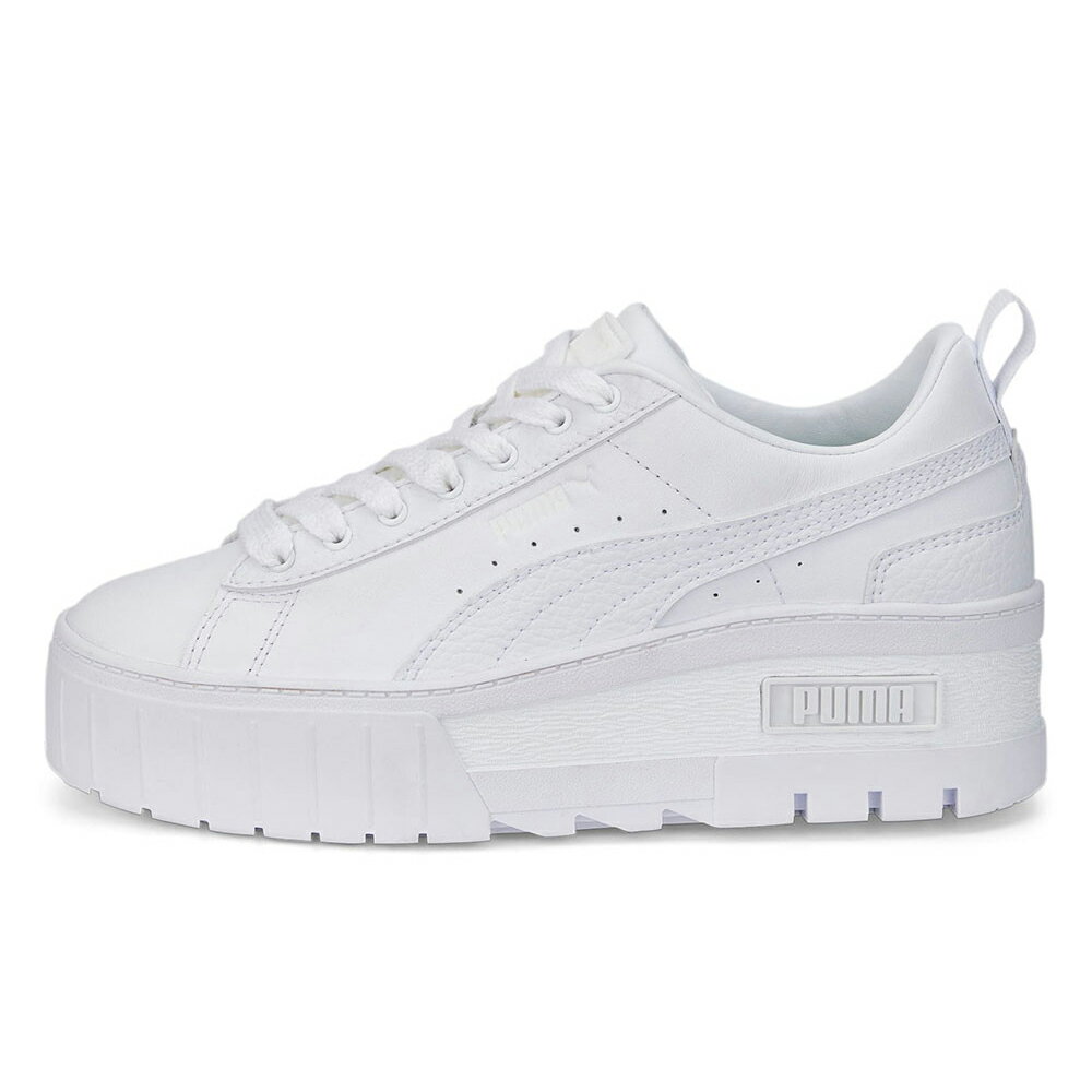 プーマ メイズ ウェッジ ウィメンズ PUMA MAYZE WEDGE WNS PUMA WHITE レディース スニーカー 厚底 プラットフォーム 386273-04