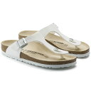 ビルケンシュトック ギゼ ビルコフロー BIRKENSTOCK GIZEH Birko-Flor ホワイト メンズ レディース サンダル レギュラー幅 043731