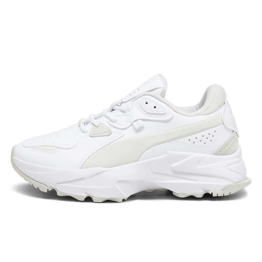 プーマ オーキッド リュクス ウィメンズ PUMA ORKID LUX WNS PUMA WHITE-SEDATE GRAY レディース スニーカー 厚底 394758-01のサムネイル