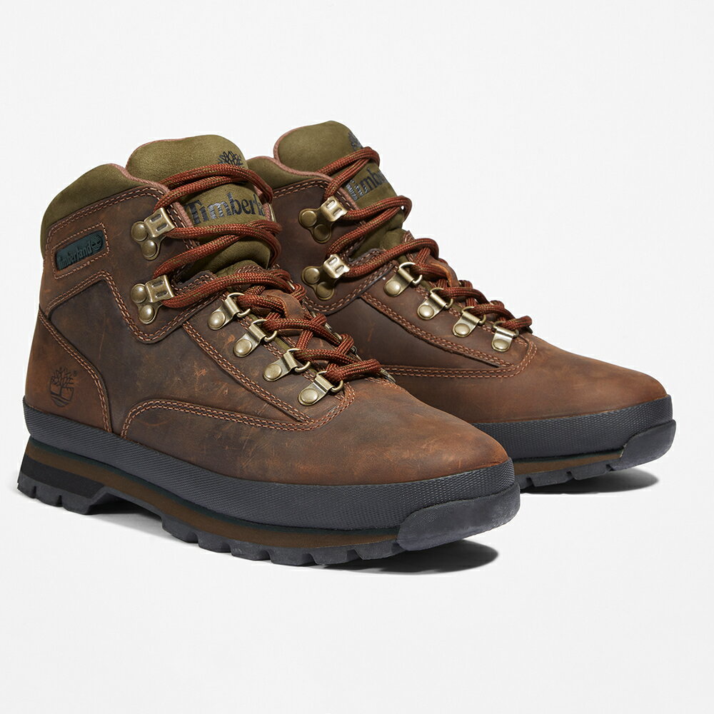 ƥС 桼 ϥ 쥶 Timberland Euro Hiker Leather ֥饦  ֡ 95100