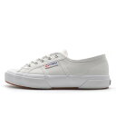 スペルガ レザースニーカー メンズ スペルガ SUPERGA 2750-TUMBLED LEATHER WHITE メンズ レディース レザー スニーカー 1S009VH0-900