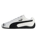 プーマ スピード キャット レザー PUMA SPEEDCAT LTH PUMA WHITE-PUMA BLACK メンズ レディース スニーカー 401603...