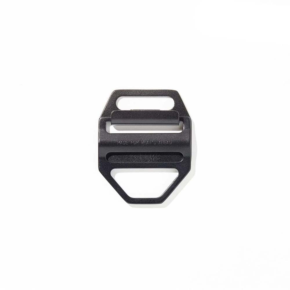 N[ AWX^[ ^ obN [W CHROME ADJUSTER METAL BUCKLE LG BLACK obO ANZT[ AC245BK