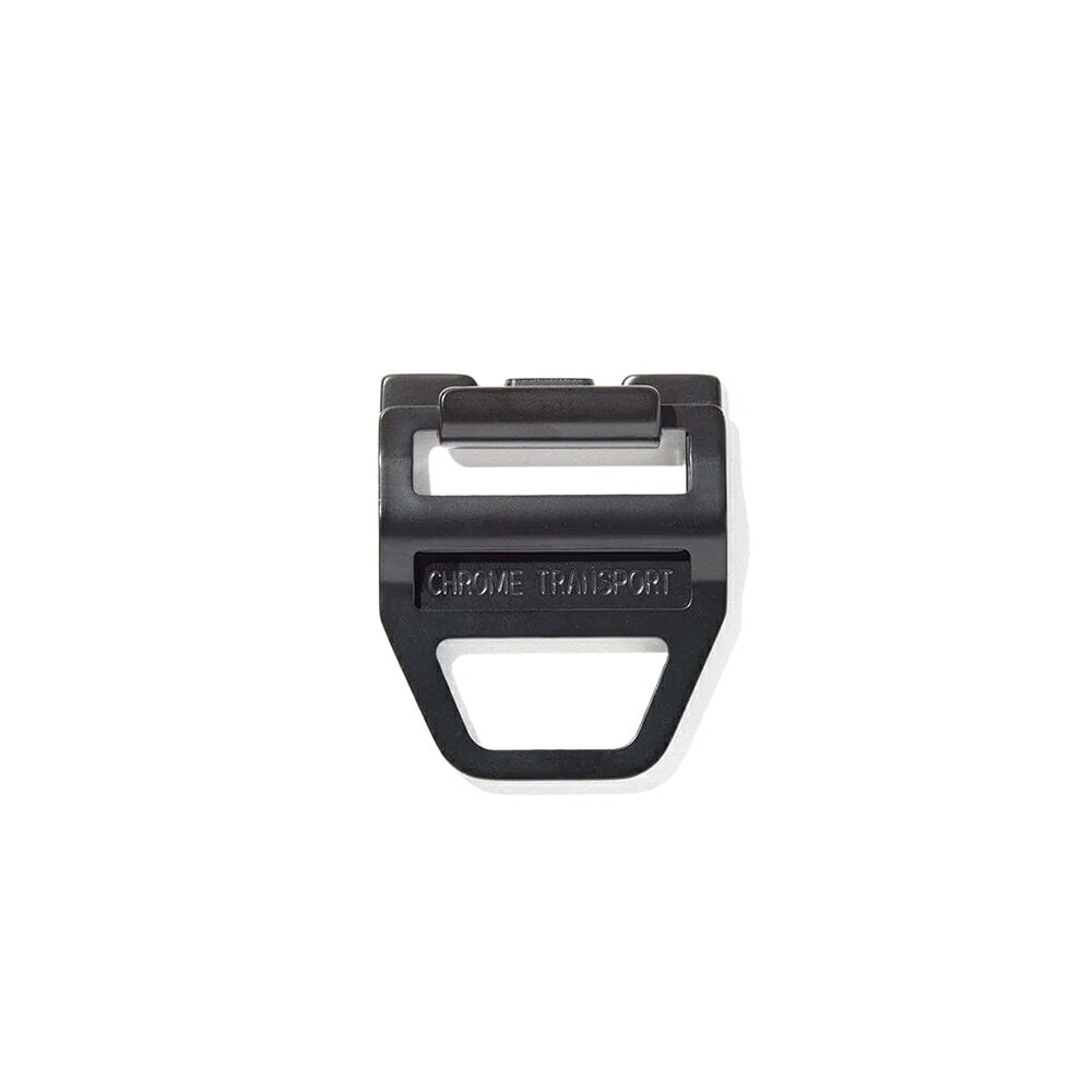 N[ AWX^[ ^ obN ~fBA CHROME ADJUSTER METAL BUCKLE MD BLACK obO ANZT[ AC247BK