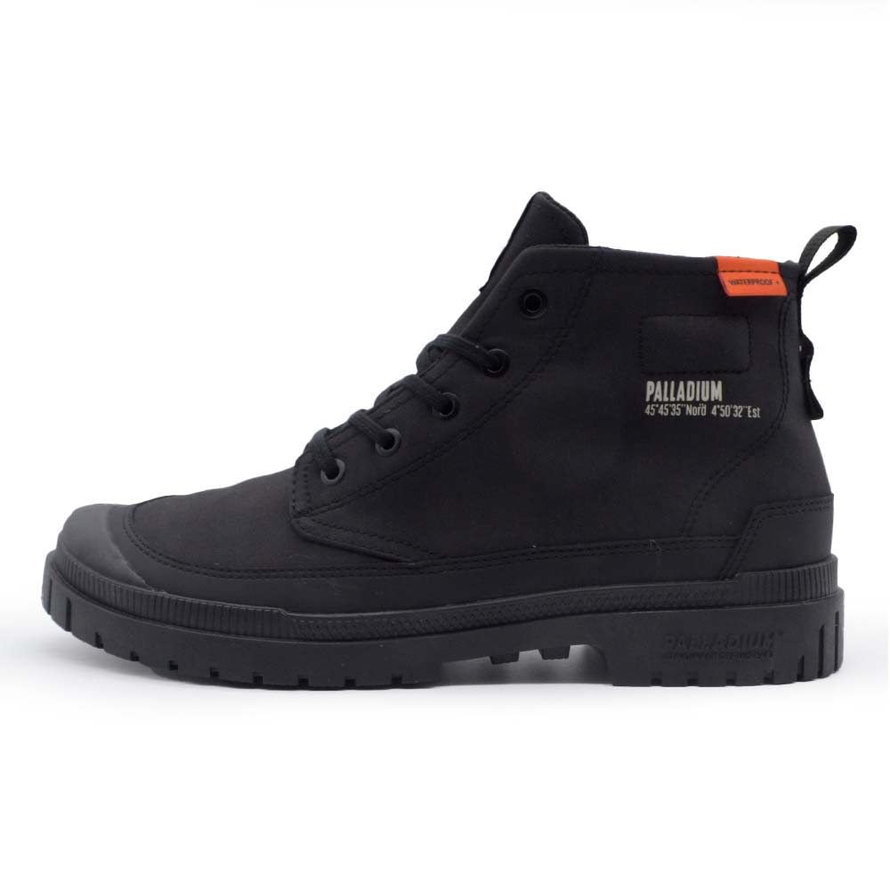 パラディウム SP20 ハイ ウォータープルーフ プラス PALLADIUM SP20 HI WP+ BLACK メンズ レディース スニーカー ブーツ 防水シューズ レインスニーカー 79146-008