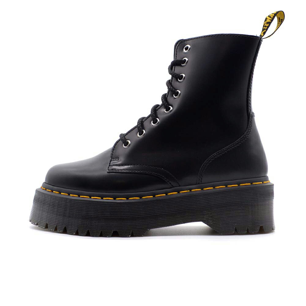 ドクターマーチン ジェイドン 8ホールブーツ Dr.Martens JADON BLACK レディース ブーツ 厚底 15265001