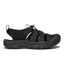 キーン ニューポート エイチツー KEEN NEWPORT H2 M-TRIPLE BLACK メンズ サンダル 1022258