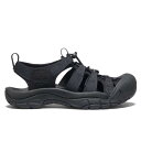 キーン ウィメンズ ニューポート エイチツー KEEN NEWPORT H2 W-TRIPLE BLACK レディース サンダル 1025028