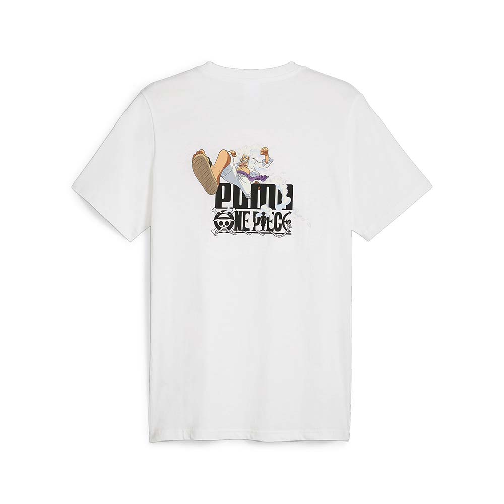 プーマ プーマ X ワンピース グラフィック ティー PUMA PUMA X ONE PIECE GRAPHIC TEE PUMA WHITE メンズ Tシャツ 麦わらのルフィ ヒトヒトの実 幻獣種 モデル ニカ 624665-02