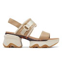 ソレル キネティックインパクトスリングバックヒールサンダル SOREL KINETIC IMPACT SLINGBACK HEEL SANDAL Honest Beige レディース サンダル NL4951-247