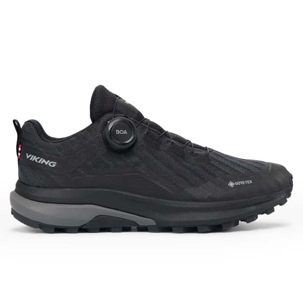 バイキング アナコンダ トレイル ロー ゴアテックス ボア VIKING Anaconda Trail Low GTX BOA Black/White メンズ 登山 GORE-TEX 透湿 防水シューズ VF-53860-201