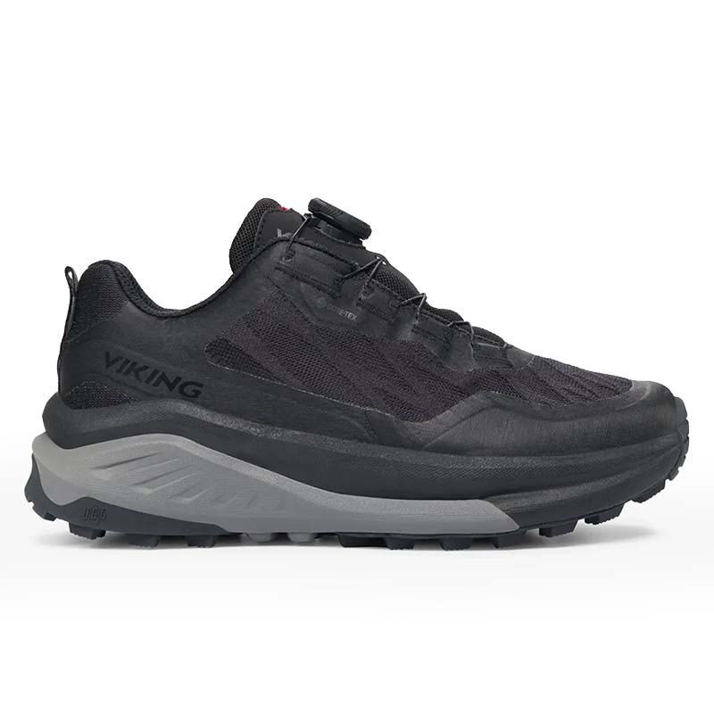 バイキング アナコンダ ハイク ロー ゴアテックス ボア VIKING Anaconda Hike Low GTX BOA Black メンズ 登山 GORE-TEX 透湿 防水シューズ VF-53870-2