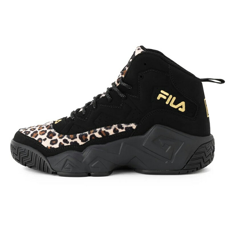 フィラ エムビーレオパード FILA MB LEOPARD BLACK/LEOPARD/GOLD メンズ レディース スニーカー MFW25057014