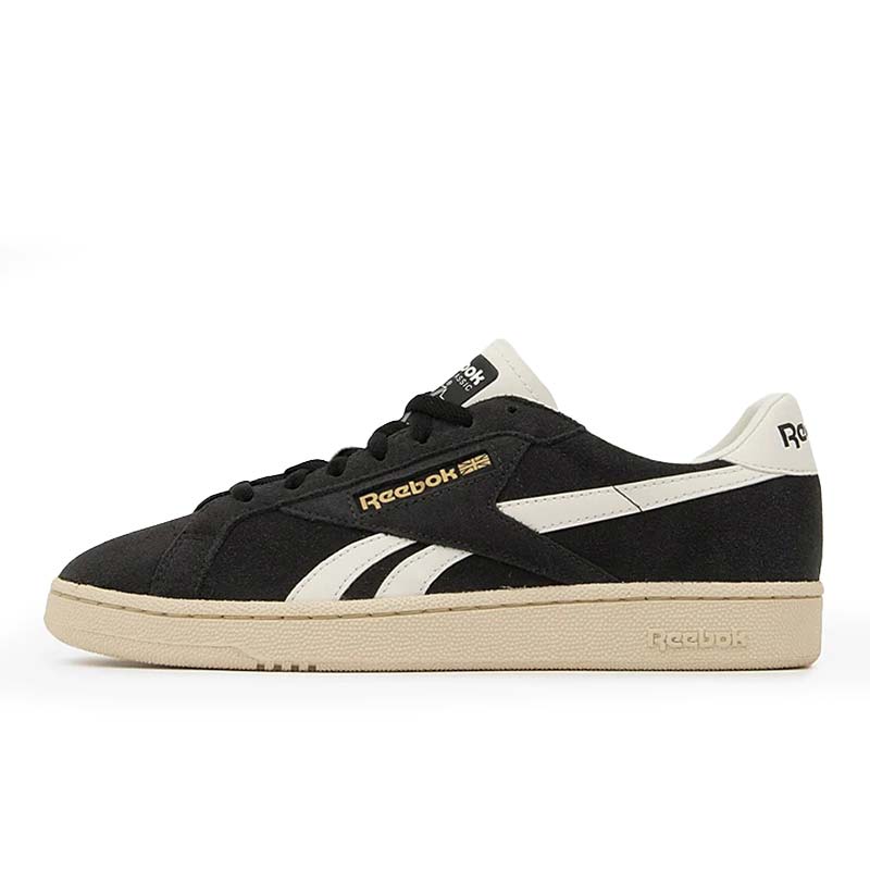 リーボック クラブシー グラウンズ UK Reebok CLUB C GROUNDS UK ウォッシュドブラック メンズ レディース スニーカー 100228138