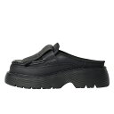 シャカ キルトローファーミュールチャンキー SHAKA KILT LOAFER MULE CHUNKY BLACK レディース サンダル SK-308