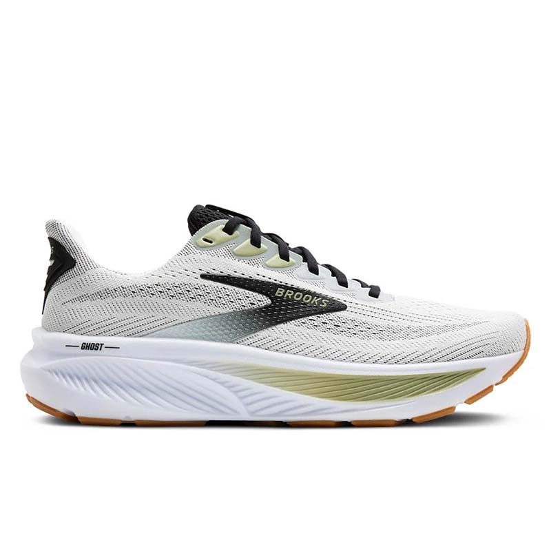 ブルックス ゴースト17 BROOKS Ghost17 ホワイト／グレー メンズ スニーカー BRM4423-W/GRY