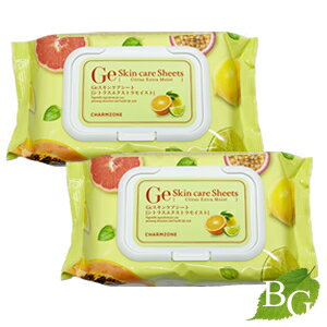 チャームゾーン Ge スキンケアシート シトラスエクストラモイスト 60枚×2個セットのサムネイル