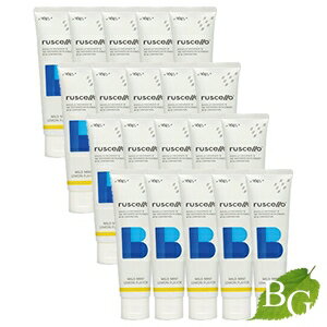 ジーシー ルシェロ 歯みがきペーストB ベーシック マイルドミント (レモンフレーバー) 90g×20本セット