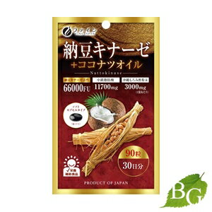 ファイン 納豆キナーゼ＋ココナツオイル 90粒