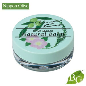 日本オリーブ オリーブマノン ナチュバーム ノバラとローズマリーの香り 10mL