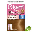 ホーユー ビゲン 香りのヘアカラー クリーム 1 かなり明るいライトブラウン サロン専売品
