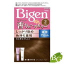 ホーユー ビゲン 香りのヘアカラー クリーム 3 明るいライトブラウン サロン専売品