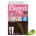 ホーユー ビゲン 香りのヘアカラー クリーム 5 ブラウン サロン専売品