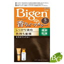 ホーユー ビゲン 香りのヘアカラー 乳液 5 ブラウン サロン専売品