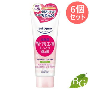 コーセー ソフティモ 洗顔フォーム ヒアルロン酸 しっとり 150g×6個セット