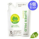 【送料無料】資生堂 スーパーマイルド シャンプー 400mL 詰替×6個セット